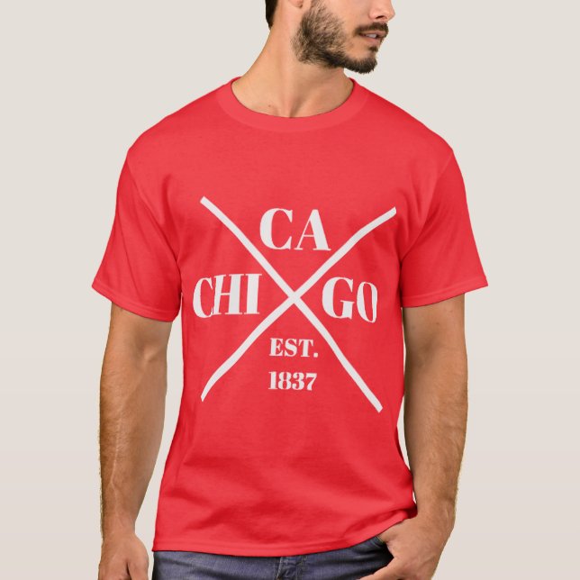 Chicago Est. 1837 T-Shirt (Front)