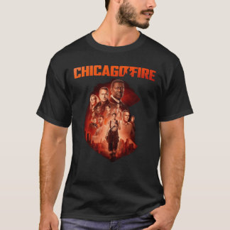 chicago fire castmembers retro T-Shirt