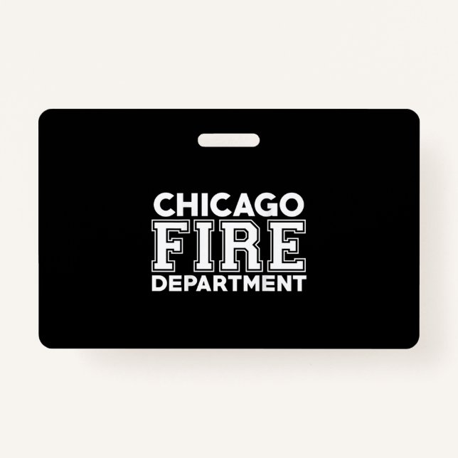 Chicago Fire Rescue Department Firefighter Badge (Front)