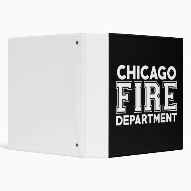 Chicago Fire Rescue Department Firefighter Binder (Background)
