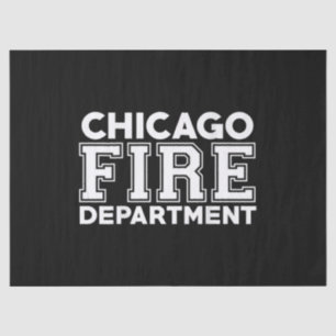Chicago Fire Rescue Department Firefighter Tissue Paper