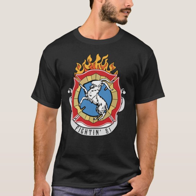 CHICAGO FIRE - TRUCK 81 - LOGO   T-Shirt (Front)