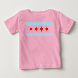 Chicago Flag Baby T-Shirt