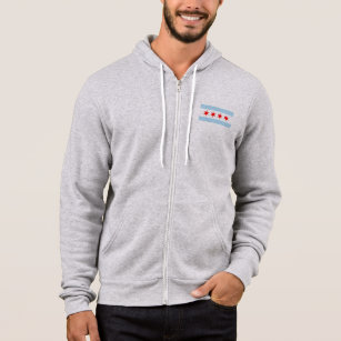Chicago flag hoodie