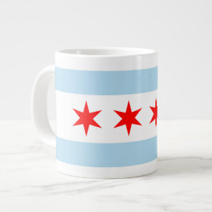 Chicago Flag Jumbo Mug