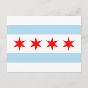 Chicago Flag Postcards