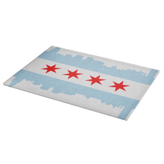 Chicago Flag Skyline Boards