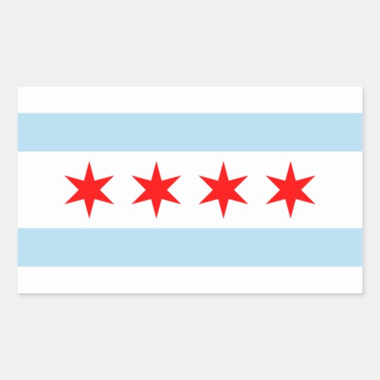 Chicago Flag Stickers
