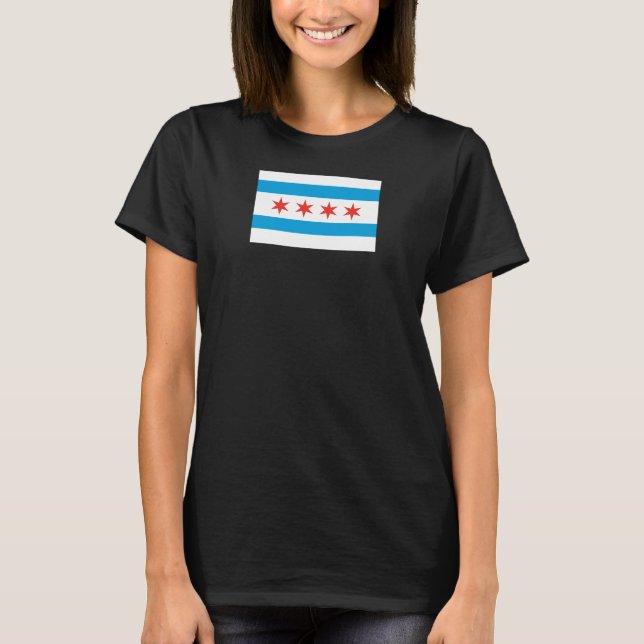 Chicago Flag t-shirt (Front)