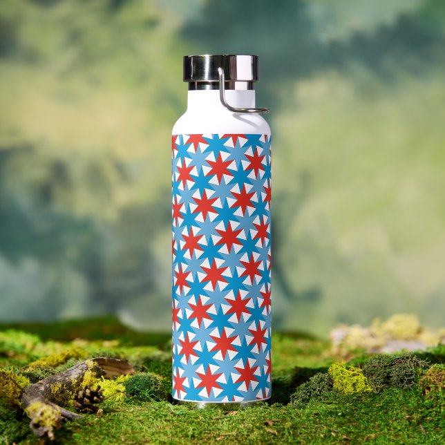 Chicago Flag Thor Water Bottle (Outdoor)