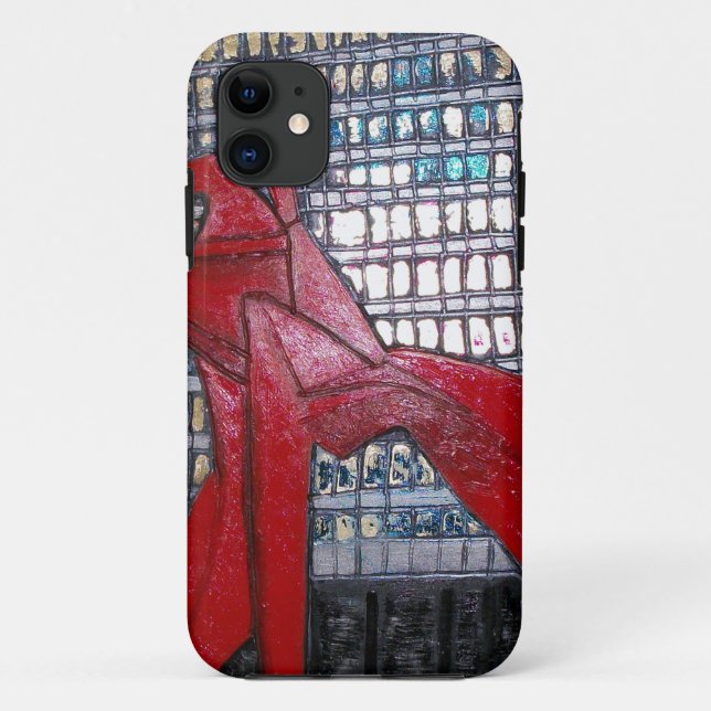 Chicago Flamingo Sculpture Case-Mate iPhone Case (Back)