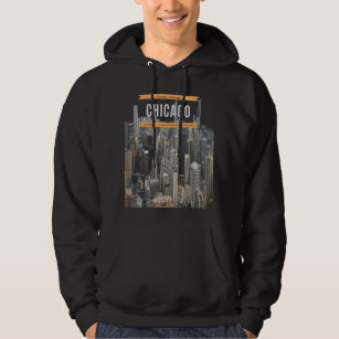  Chicago From Abov Hoodie