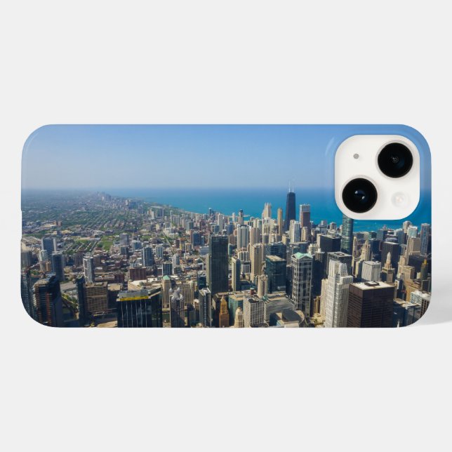 Chicago From Above Case-Mate iPhone Case (Back (Horizontal))