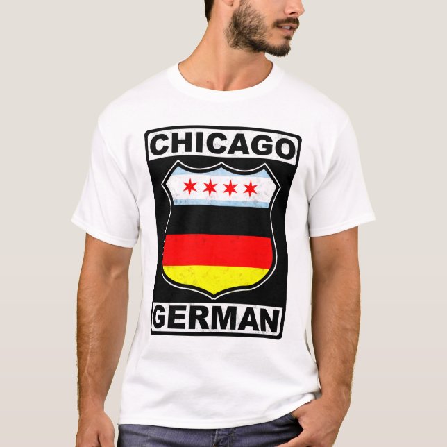 Chicago German American T-Shirt (Front)