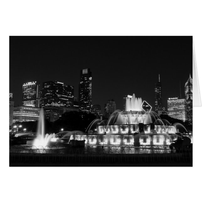 Chicago Grant Park Grayscale (Front Horizontal)