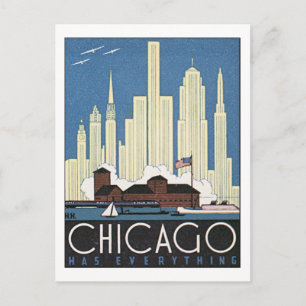 Chicago has Everything Postcard