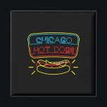 Chicago Hot Dogs And Bbq Condiments  Magnet<br><div class="desc">Chicago Hot Dogs And Bbq Condiments</div>