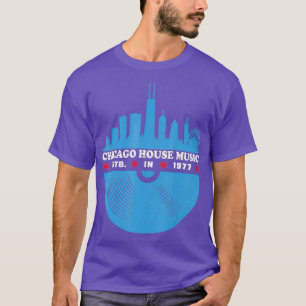 Chicago House Music EDM DJ Disco T-Shirt