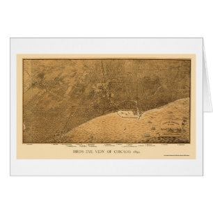 Chicago, IL Panoramic Map - 1892a