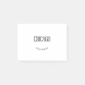 Chicago IL Post-it Notes