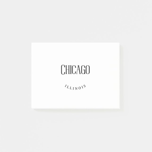 Chicago IL Post-it Notes (Front)