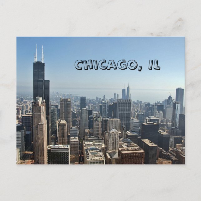 Chicago, IL Postcard (Front)