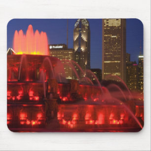 Chicago, Illinois, Buckingham Fountain Mouse Pad