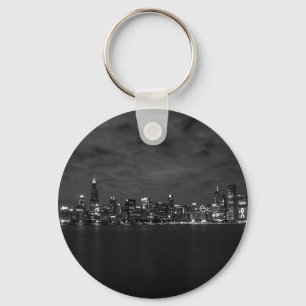 Chicago Illinois City Keychain