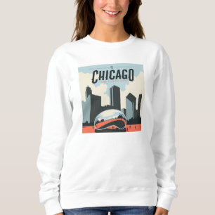 Chicago, Illinois Millennium Park Sweatshirt