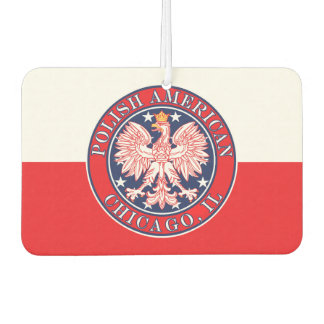 Chicago Illinois Polish Air Freshener