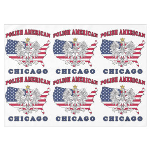 Chicago Illinois Polish Tablecloth