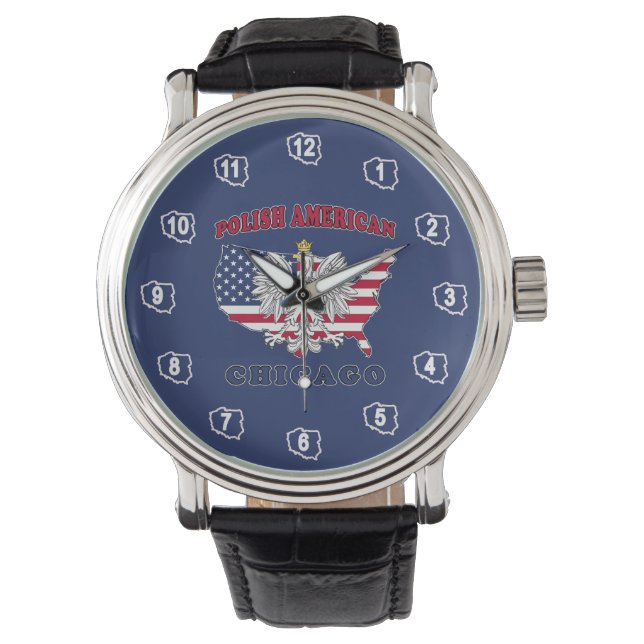Chicago Illinois Polish Watch (Front)