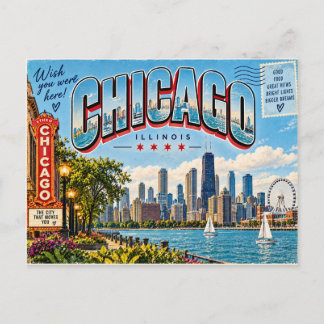 Chicago Illinois Postcard