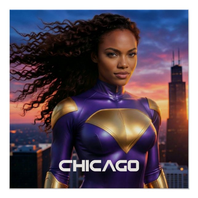 CHICAGO - ILLINOIS POSTER (Front)