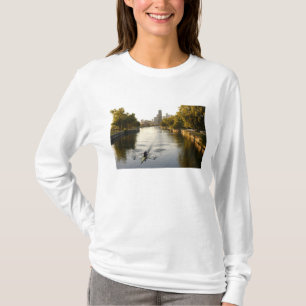 Chicago, Illinois, Rowers in Lincoln Park lagoon T-Shirt
