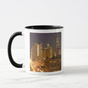 Chicago, Illinois, Skyline from West Loop at Mug