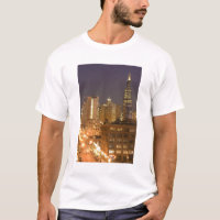 Chicago, Illinois, Skyline from West Loop at