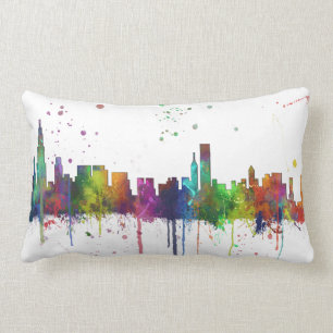 CHICAGO, ILLINOIS SKYLINE LUMBAR PILLOW