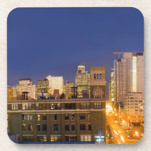 Chicago, Illinois, skyline shot from West Loop Coaster