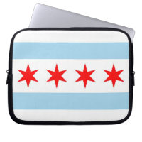 Chicago, Illinois State Laptop Sleeve