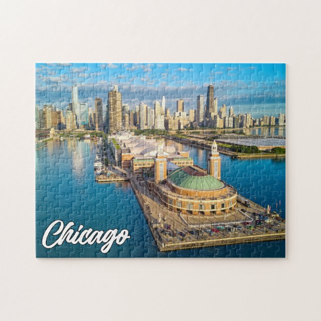 Chicago, Illinois, United States Jigsaw Puzzle (Horizontal)