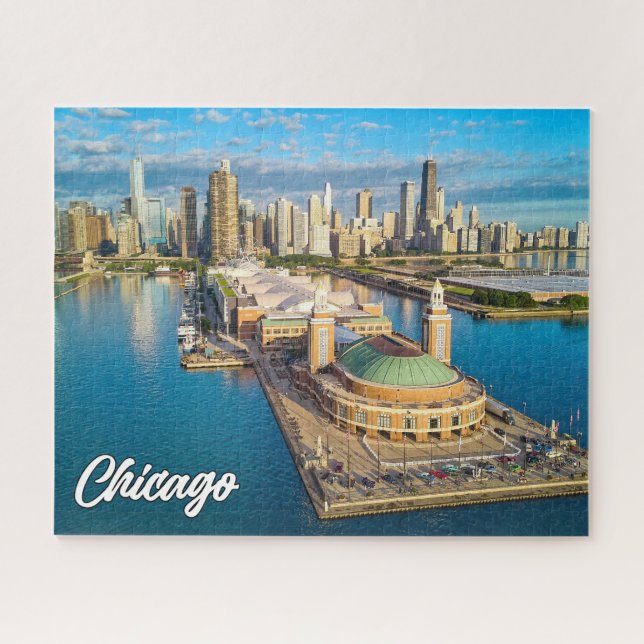 Chicago, Illinois, United States Jigsaw Puzzle (Horizontal)