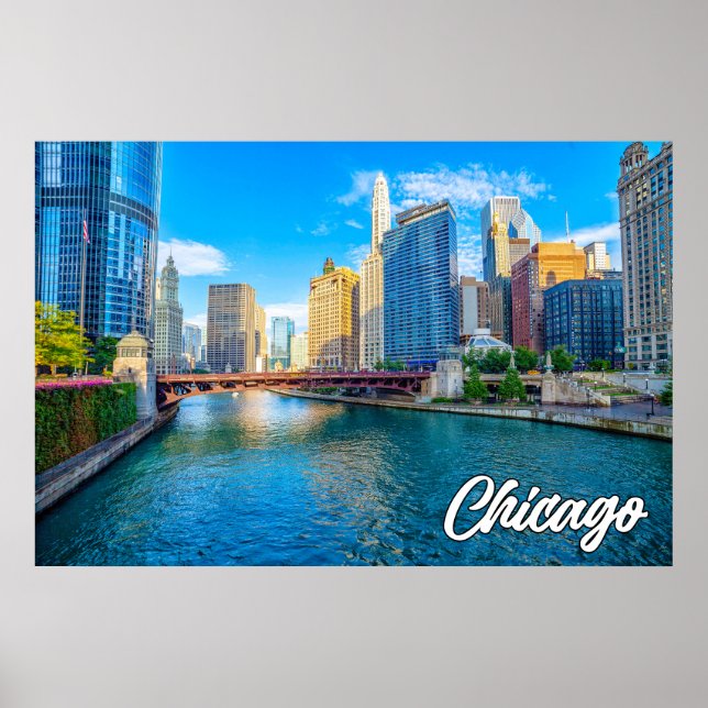 Chicago, Illinois, United States Poster (Front)