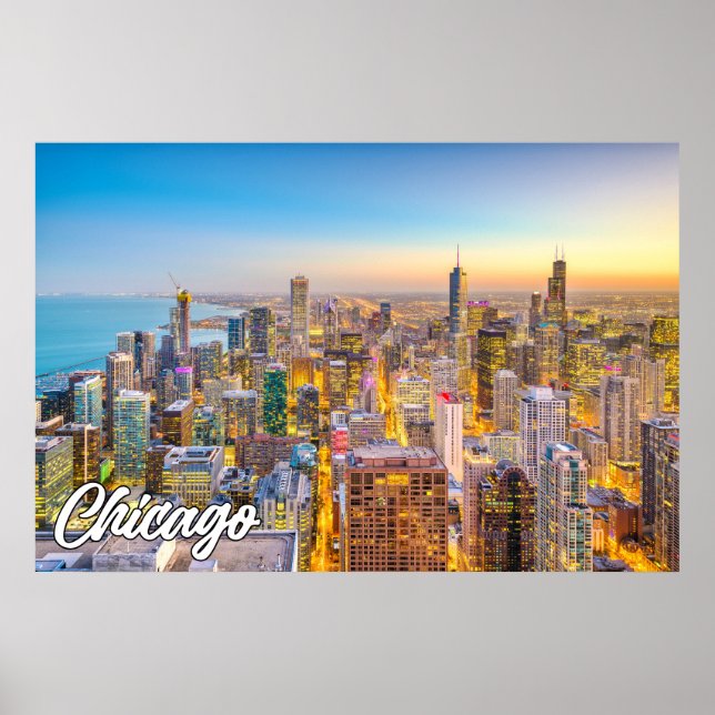 Chicago, Illinois, United States Poster (Front)