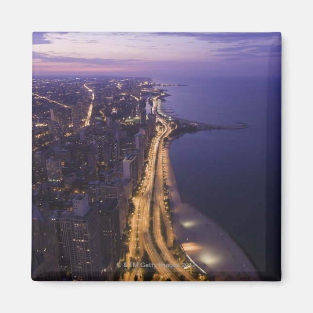 Chicago, Illinois, USA 6 Magnet (Front)