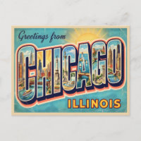 Chicago Illinois Vintage Travel