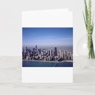 Chicago Illinois Windy City Park Buildings Destiny Card