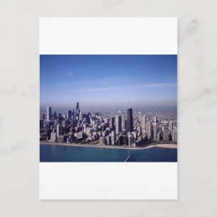 Chicago Illinois Windy City Park Buildings Destiny Postcard