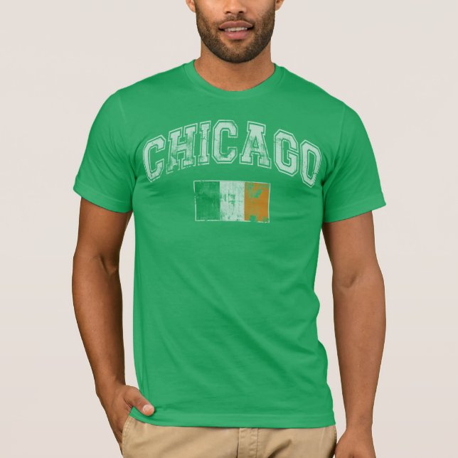Chicago Irish Flag T-Shirt (Front)