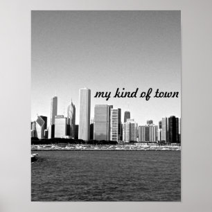 chicago is my kind of town poster